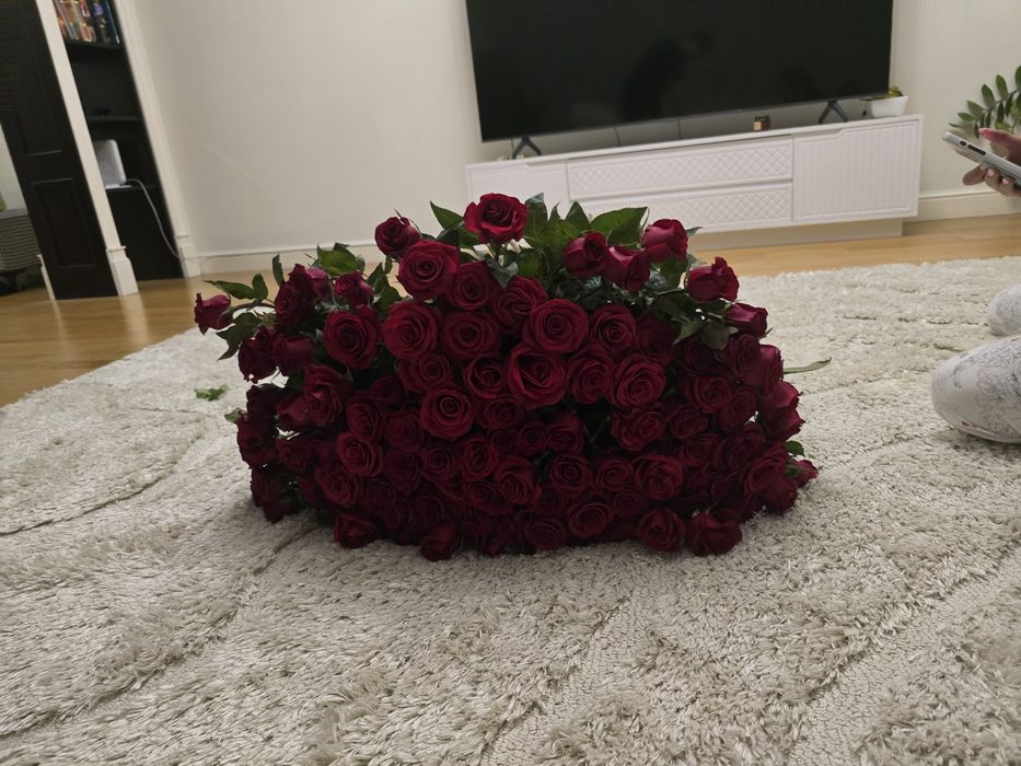 Розы продам срочно 101 роза алматы
