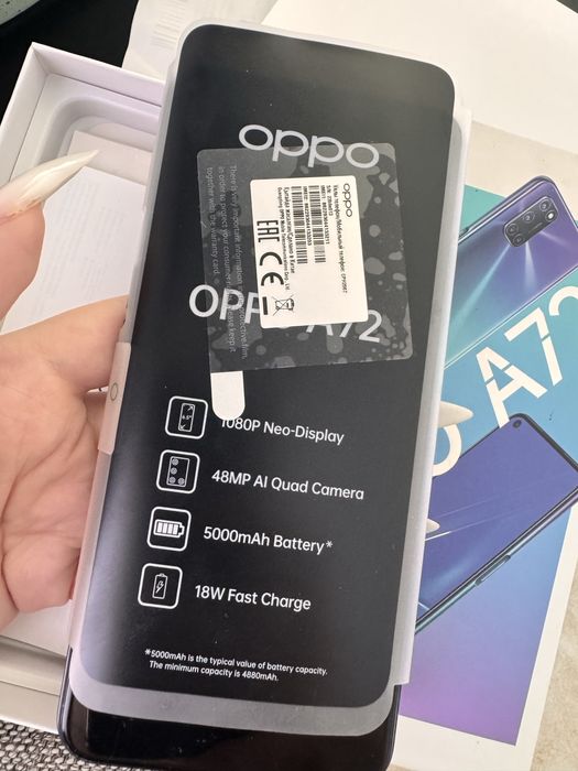 Продам телефон OPPO A72