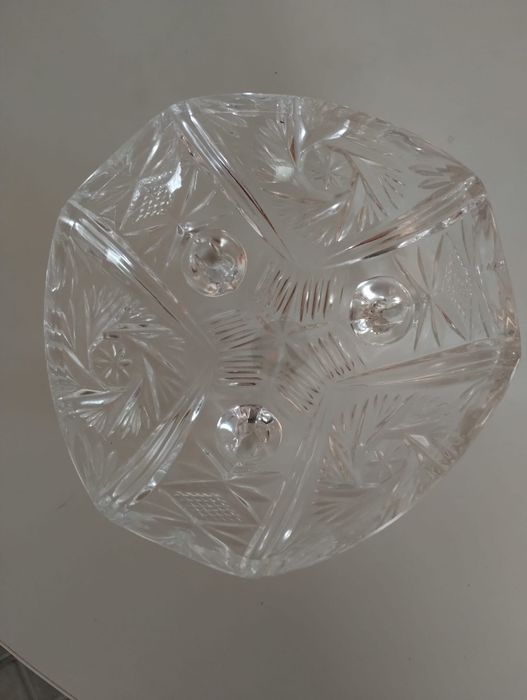 Fructiera bomboniera cristal