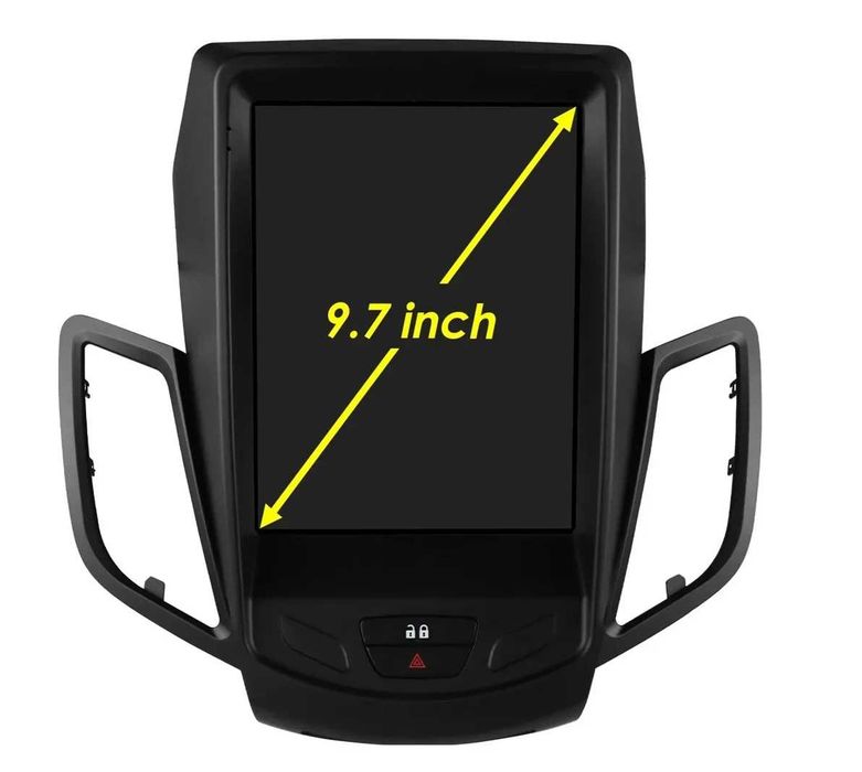 Мултимедия 9.7″ Android 14 за FORD FIESTA MK7 VII CARPLAY навигация
