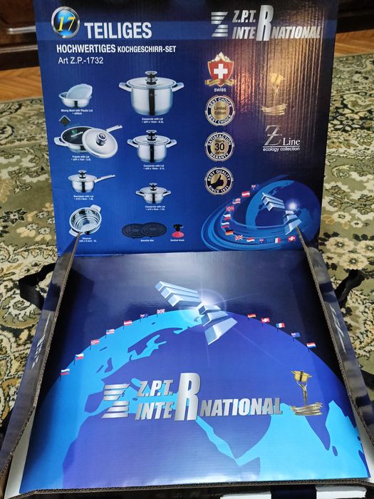 Set vase si accesorii pt gătit ZEPTER ORIGINAL 16 piese