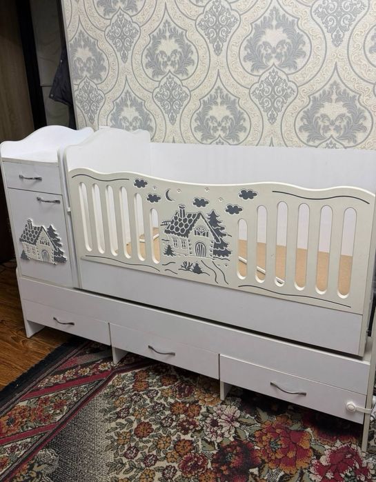 Продается детская кроватка трансформер до 10 лет