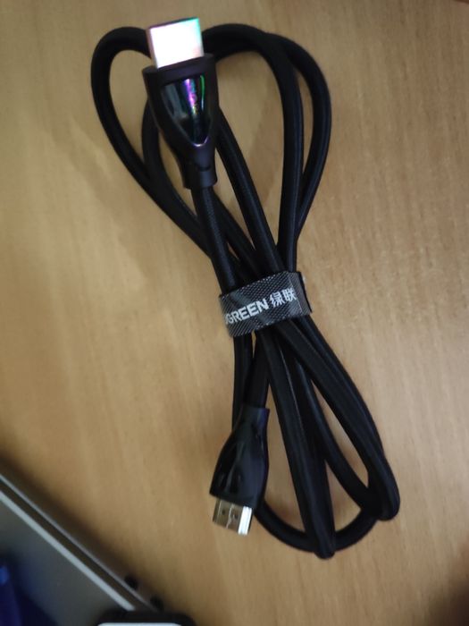 Кабель HDMI - HDMI Ugreen в тканевой оплетке