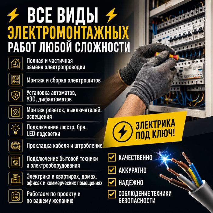 Электрика под ключ