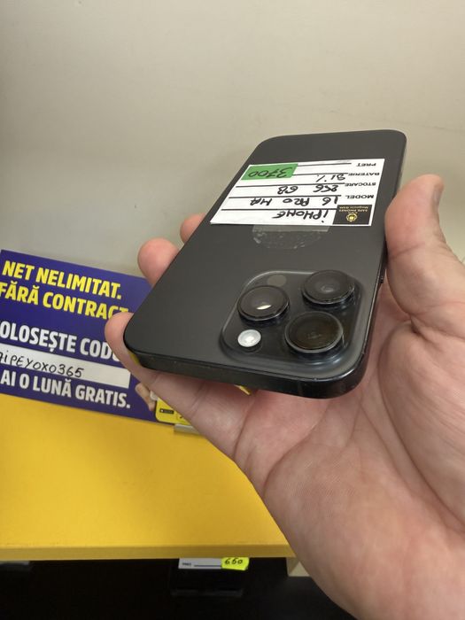 Iphone 16 pro max 256 gb 91% bateria