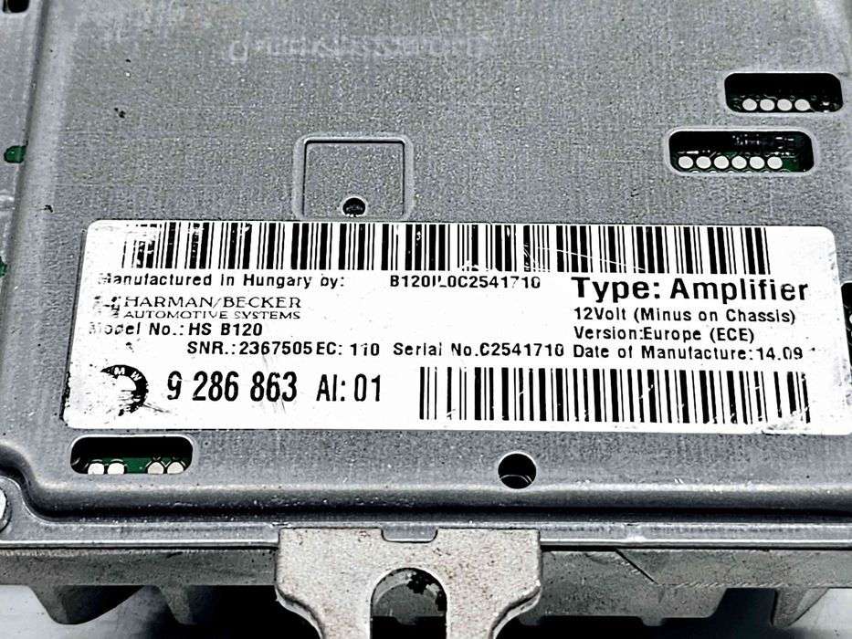 Amplificator audio Bmw X6 (E71, E72) [Fabr 2007-2014] 9286863