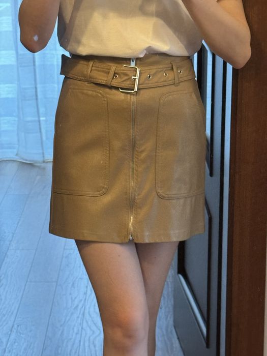 Fusta piele ecologica Stradivarius