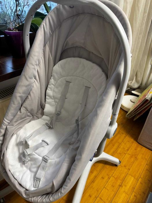 Cosulet multifunctional 5 in 1 Chicco Baby Hug Pro RSIGILAT, EarlGrey (Gri), 0luni+