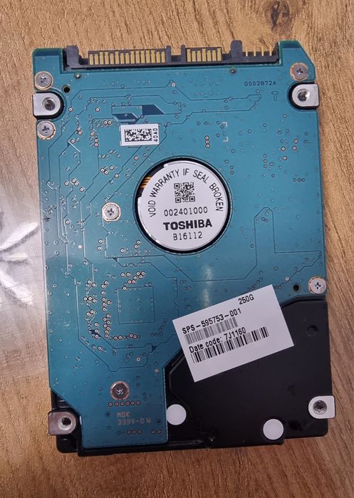 Хард диск 250 GB Toshiba