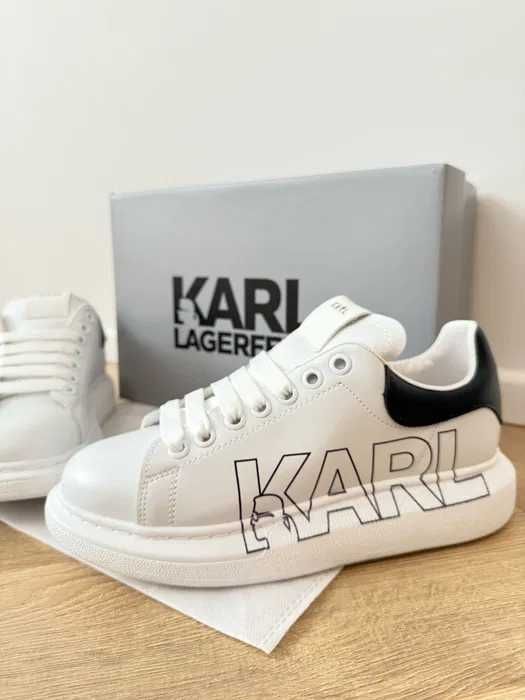 Karl Lagerfeld white model NOU