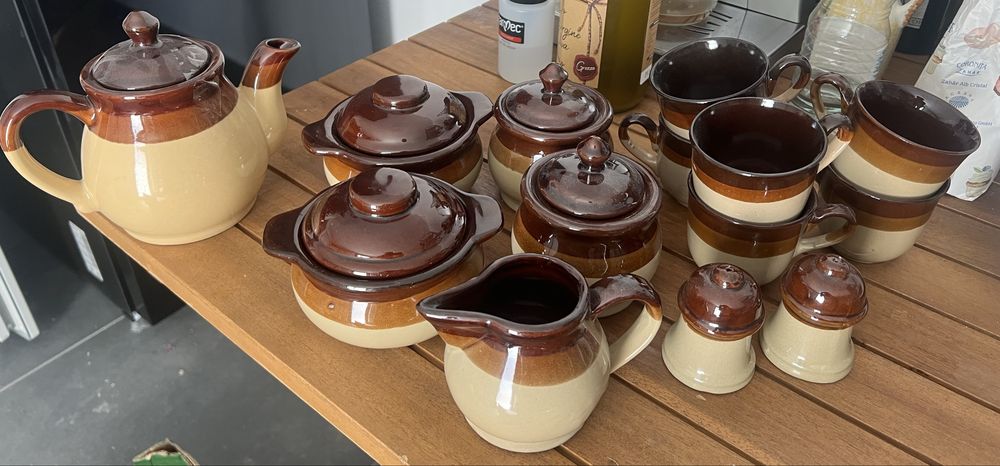 Set din ceramica lucrate manual