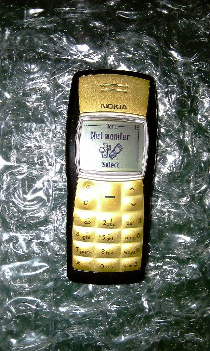 NOKIA 1100, Black Series, Firmware 3.11 RH-15 - Vintage Phone
