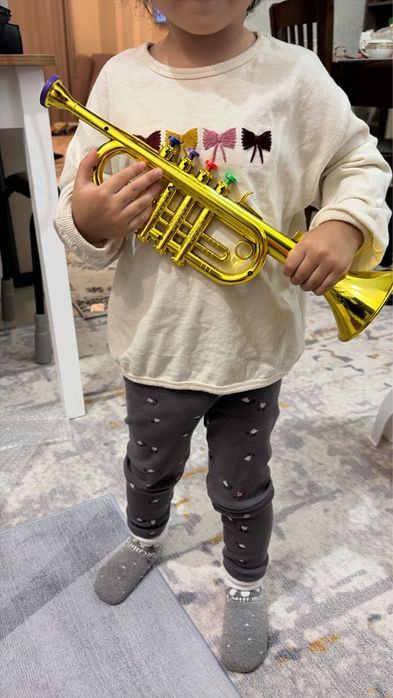 Музыкальный инструмент игрушка, труба