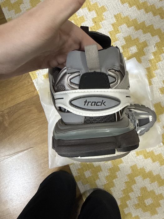 balenciaga track gray