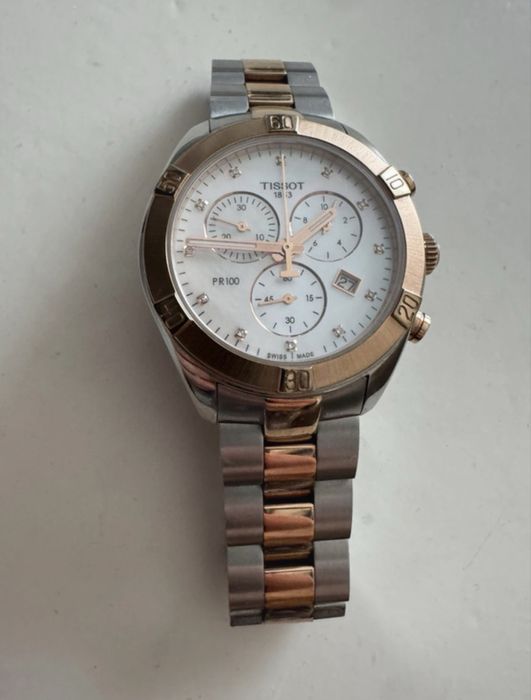Ceas tissot dama pr 100 diamante