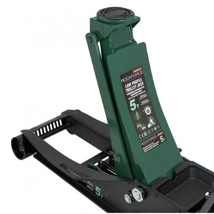 Крик „Крокодил“ ROCKFORCE 5T, нископрофилен, с педал и двойна помпа