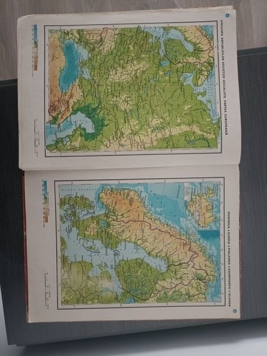 Atlas geografic școlar – 1983 | Editura Didactică și Pedagogică