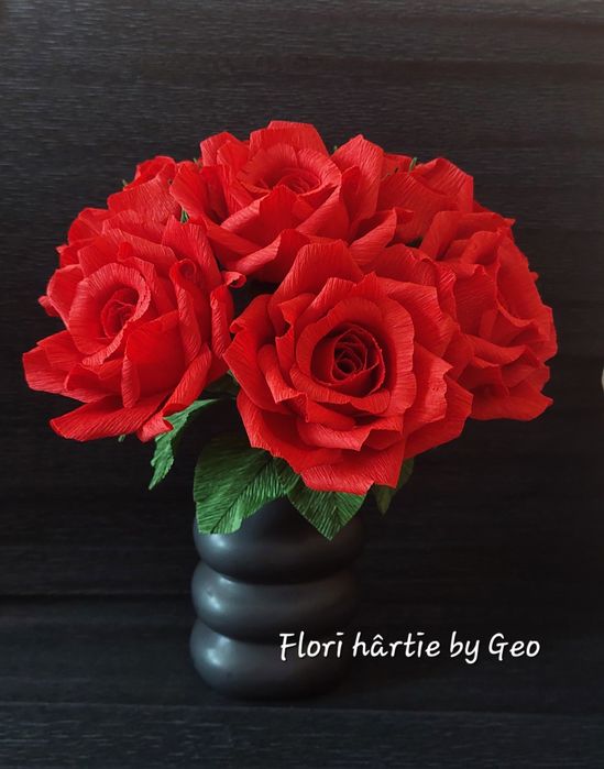 Flori din hartie floristica