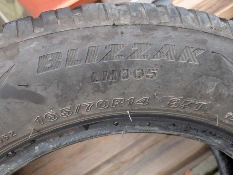 ANVELOPE IARNA 165/70 R14 85T M+S | Bridgestone BLIZZAK LM005 | 4 BUC