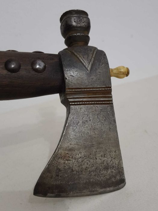 Pipe Tomahawk vintage indienii Cherokee sec. XIX