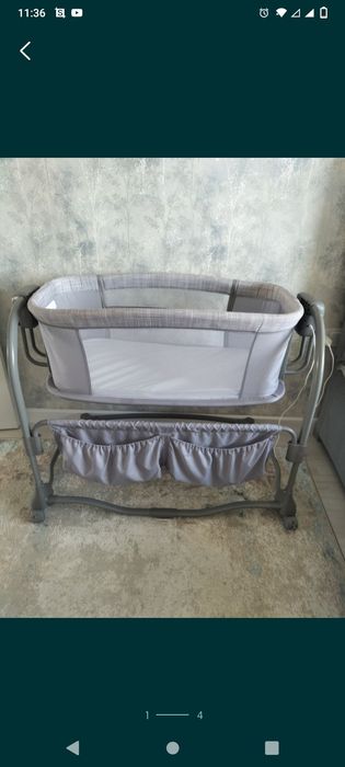 Детский электронный манеж