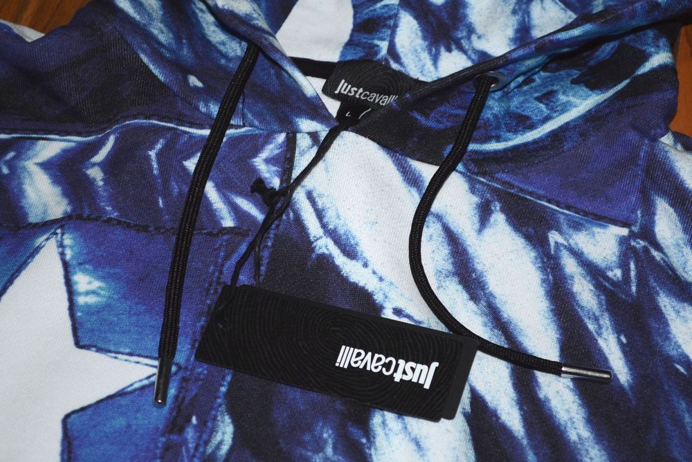 Just Cavalli - мъжки суичър, размер L(Oversized)
