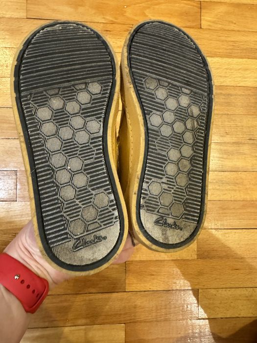 Кожени детски обувки Clark 27.5 - кожени. НОВИ