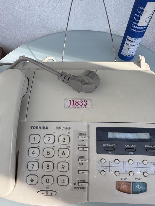Fax Toshiba TF P55,
