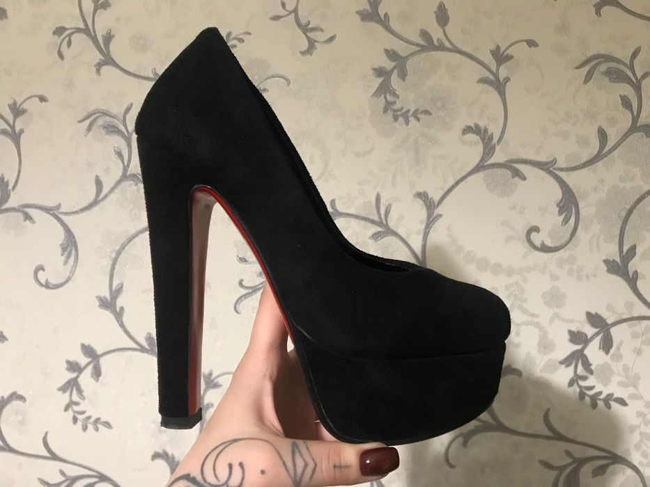 Туфли замшевые 33 -34 размер