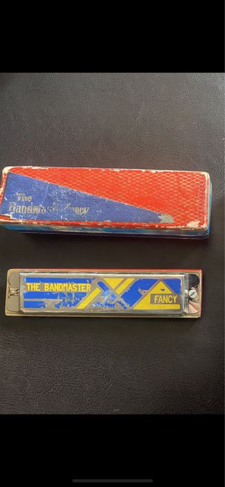 Стара уникална Vintage хармоника Bandmaster