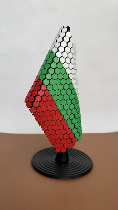 3D знаме на България