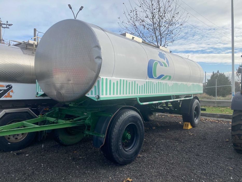 Remorca cisterna apa - inox IN STOC