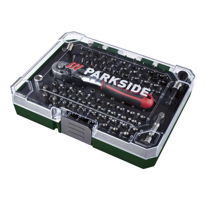 Set CHEIE cu CLICHET profesional, PARKSIDE® 81 piese, calitate premium