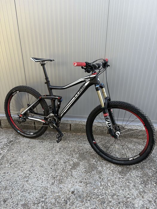 Колело Cube stereo race 160 HPC 27,5” fox/карбон/мекица