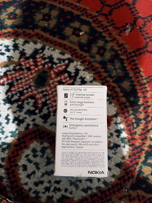 Nokia 2720 Flip 4G yangi