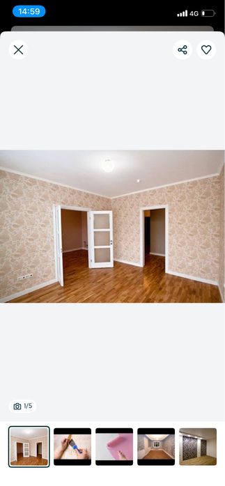 Поклейка обоев Покраска