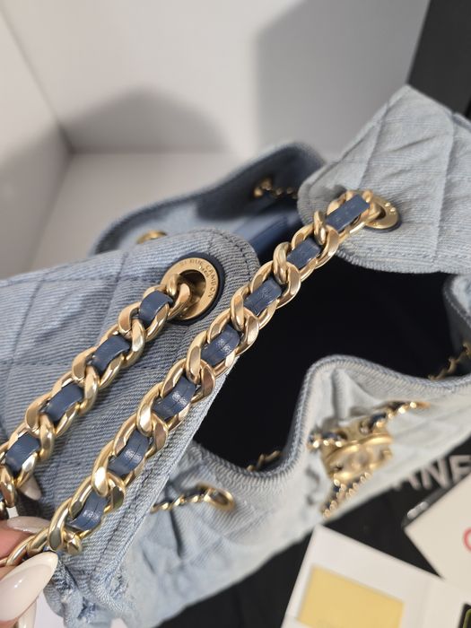 Налична чанта Chanel Hobo 25S Denim