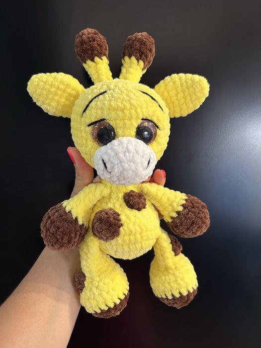 Плетено жирафче на една кука