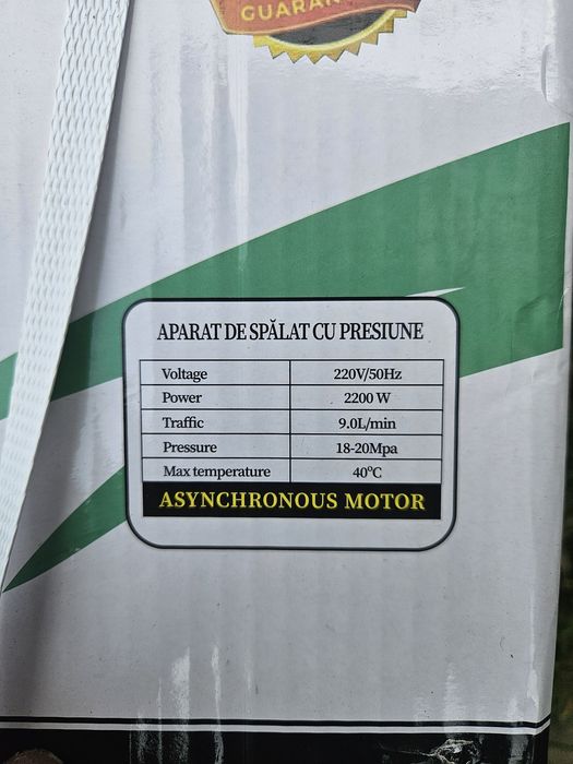 Aparat de spalat cu presiune