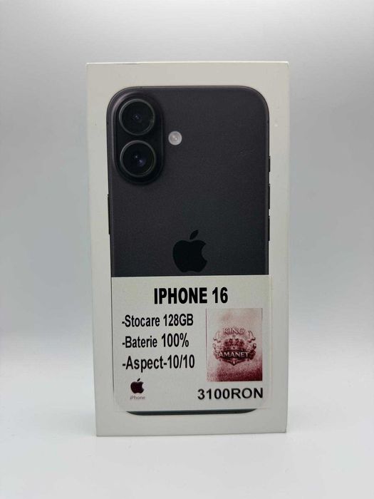 Iphone 16 128GB Nou Sigilat