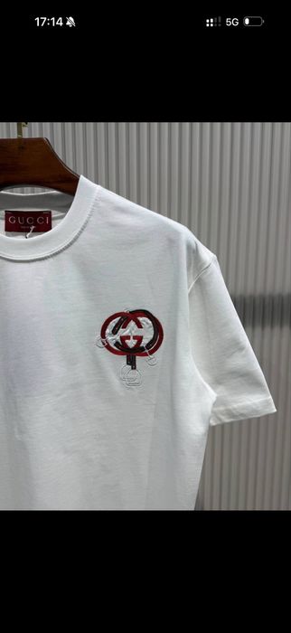 Tricou Gucci Alb S-XXL