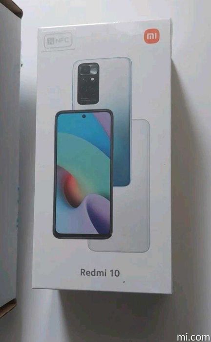 Xiaomi Redmi 10 128GB 4G NFC Display 6.5" Pebble White Alb Nou Sigilat