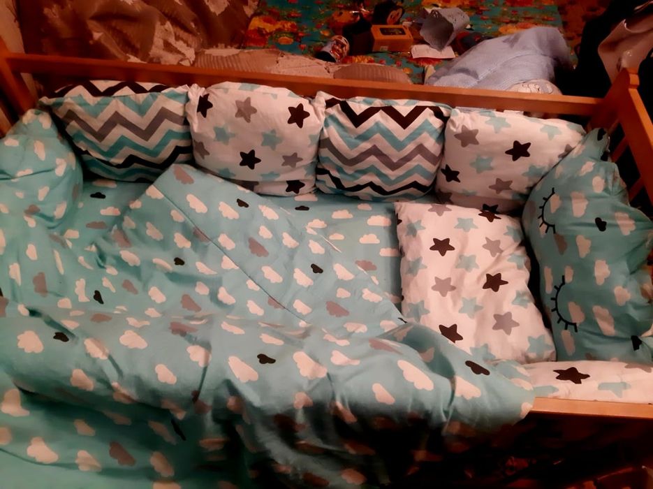 Манежка с бортиками