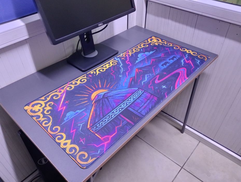 Ұлттық стильдегі төсеніштер 90х40