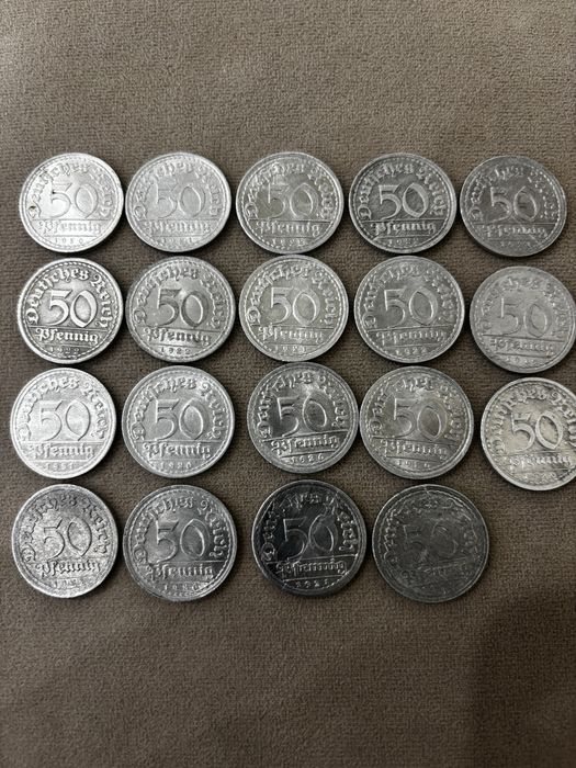 Монеты старой германии