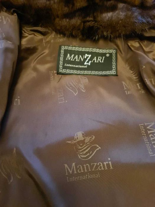 Шуба норковая MANZARI.