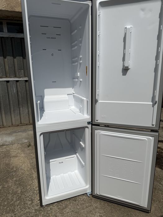 Продавам иноксов хладилник Whirlpool