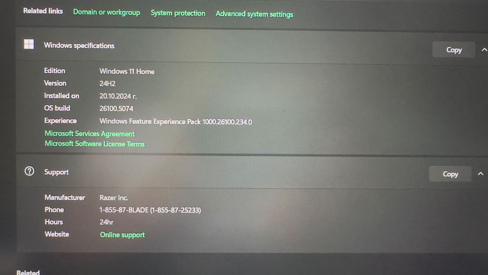 Razer Blade Advanced Model i7 | RTX 3080 | 32GB RAM | 1TB SSD | 360Hz