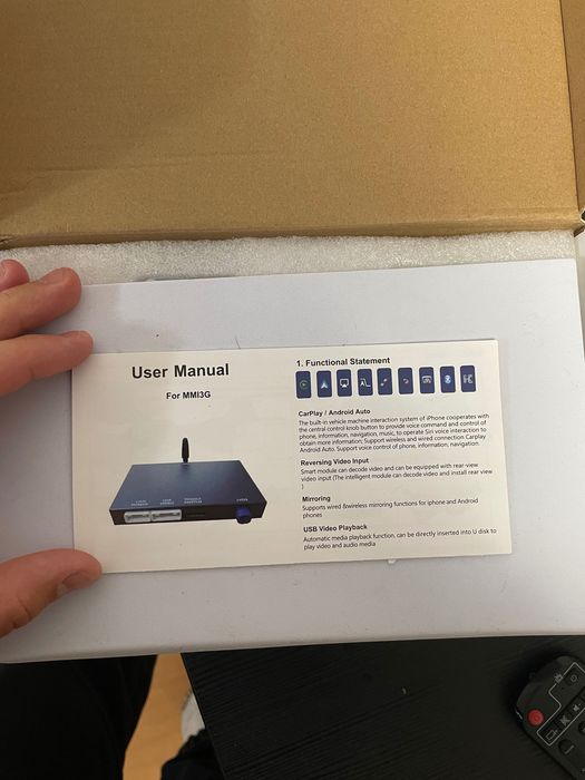 Модул за безжичен carplay за ауди a6 Q7 2009/2015г