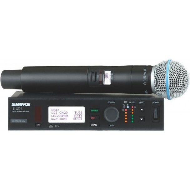 SHURE ULXD24 / BETA58 Sistem Microfon Voce Wireless